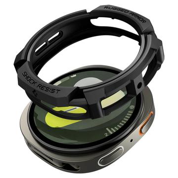Samsung Galaxy Watch8 Spigen Rugged Armor TPU Hoesje - 44mm - Zwart