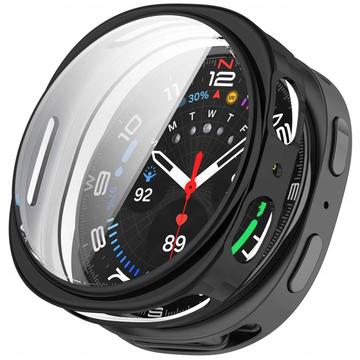 Samsung Galaxy Watch8 Tech-Protect Defense360 hoesje met screenprotector - 44mm - Zwart