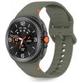 Samsung Galaxy Watch8/Watch8 Classic Tech-Protect Siliconen Riem - 40mm/44mm/46mm - Legergroen