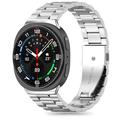 Samsung Galaxy Watch8/Watch8 Classic Tech-Protect roestvrij stalen bandje - 40/44/46mm - Zilver