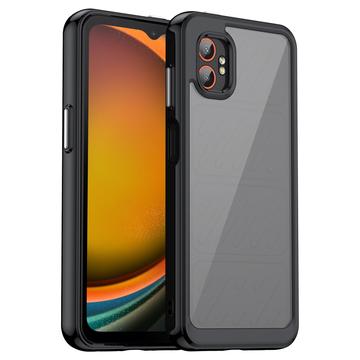 Samsung Galaxy XCover7 Pro Anti-Shock Hybride Hoesje - Zwart