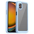 Samsung Galaxy XCover7 Pro Anti-Shock Hybride Hoesje - Blauw