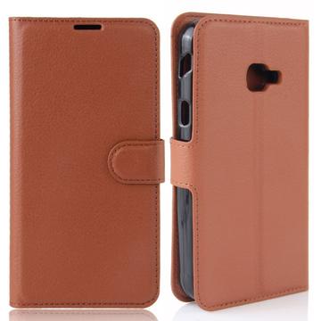 Samsung Galaxy Xcover 4/4s Portemonnee Hoesje met Magneetsluiting - Bruin