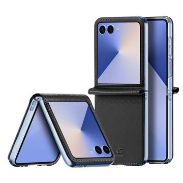 Samsung Galaxy Z Flip7 Dux Ducis Bril Flip Hoesje - Zwart