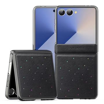 Samsung Galaxy Z Flip7 Dux Ducis Stex Sterpatroon Hoesje - Zwart