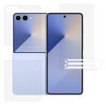 Samsung Galaxy Z Flip7 Full Cover Bescherming Set - Doorzichtig