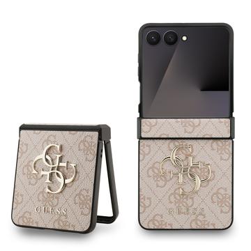Samsung Galaxy Z Flip7 Guess 4G Big Metal Logo Hybride Hoesje