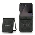 Samsung Galaxy Z Flip7 Guess 4G gekleurde ring case - MagSafe compatibel - Zwart