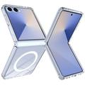 Samsung Galaxy Z Flip7 Hybride Hoesje - MagSafe Compatibel - Doorzichtig