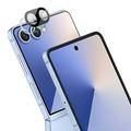 Samsung Galaxy Z Flip7 Imak 2-in-1 HD Camera Lens Glazen Protector - Zwart