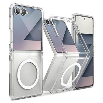 Samsung Galaxy Z Flip7 Ringke Fusion Magnetic Hybride Hoesje - Doorzichtig