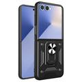 Samsung Galaxy Z Flip7 Roterende ring hybride hoesje met camera schild