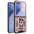 Samsung Galaxy Z Flip7 Roterende ring hybride hoesje met camera schild