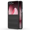 Samsung Galaxy Z Flip7 Rugged TPU Hoesje - Zwart