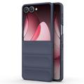Samsung Galaxy Z Flip7 Rugged TPU Hoesje - Donkerblauw