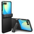 Samsung Galaxy Z Flip7 Spigen Tough Armor Pro Mag Hoesje - Zwart