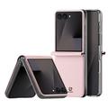 Samsung Galaxy Z Flip8 Dux Ducis Bril Flip Hoesje - Roze