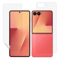 Samsung Galaxy Z Flip8 Full Cover Bescherming Set - Doorzichtig