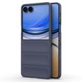 Samsung Galaxy Z Flip8 Rugged TPU Hoesje - Donkerblauw