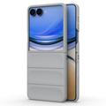 Samsung Galaxy Z Flip8 Rugged TPU Hoesje - Lichtgrijs