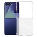 Samsung Galaxy Z Flip8 Schokbestendig siliconen hoesje - Doorzichtig