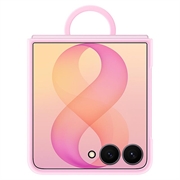 Samsung Galaxy Z Flip8 Silicone Cover met Ring EF-EF776CVEGWW - Roze