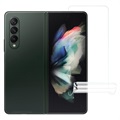 Samsung Galaxy Z Fold4 TPU Buitenste Screenprotector - Doorzichtig