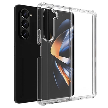 Samsung Galaxy Z Fold5 Shockproof Hybrid Hoesje - Doorzichtig