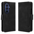 Samsung Galaxy Z Fold7 Kaarthouder Portemonnee Hoesje - Zwart