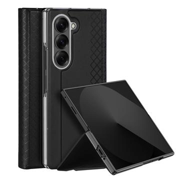 Samsung Galaxy Z Fold7 Dux Ducis Bril Flip Hoesje - Zwart