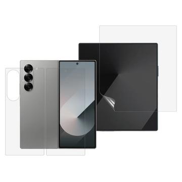 Samsung Galaxy Z Fold7 Full Cover Bescherming Set - Doorzichtig