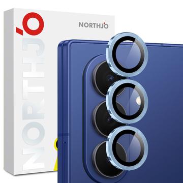 Samsung Galaxy Z Fold7 Noordjo Camera Lens Beschermer Set - Blauw
