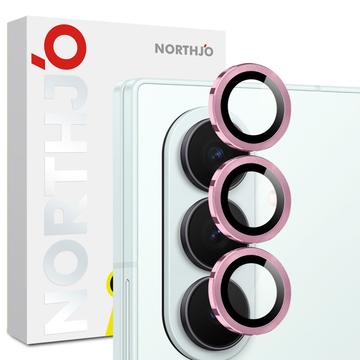 Samsung Galaxy Z Fold7 Noordjo Camera Lens Beschermer Set - Roze