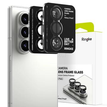 Samsung Galaxy Z Fold7 Ringke Camera Lens Glazen Protector - 2 St. - Zwart
