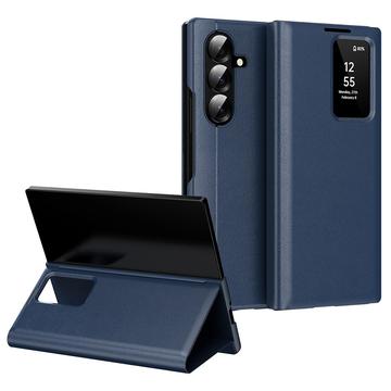 Samsung Galaxy Z Fold7 Smart Clear View Flip Hoesje met kaartsleuf