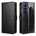 Samsung Galaxy Z Fold7 Portemonnee Hoesje met Standaard - Zwart