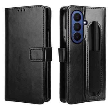Samsung Galaxy Z Fold7 Portemonnee Hoesje met Standaard - Zwart