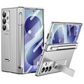 Samsung Galaxy Z Fold8 Ultra hoesje met magnetisch scharnier, stylus en glazen screenprotector - Zilver