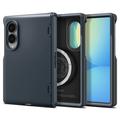 Samsung Galaxy Z Fold8 Spigen Slim Armor Pro Mag Hoesje - Metalen leisteen