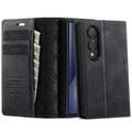 Samsung Galaxy Z Fold8 Ultra Caseme 033 Kalf textuur portemonnee hoesje met RFID-blokkering - Zwart