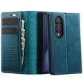 Samsung Galaxy Z Fold8 Ultra Caseme 033 Kalf textuur portemonnee hoesje met RFID-blokkering - Groen
