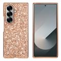 Samsung Galaxy Z Fold8 Ultra Glitter Series Hybride Hoesje - Rose Gold