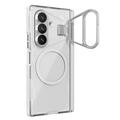 Samsung Galaxy Z Fold8 Ultra Nillkin IceBlade Prop Magnetische Hoesje - MagSafe compatibel, deksel met schuiflens - Grijs