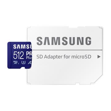 Samsung Pro Plus microSDXC geheugenkaart met SD-adapter MB-MD512SA/EU