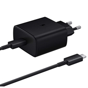 Samsung USB-C snelle reislader met kabel EP-TA845EBE / EP-DW767JBE - 45W - Bulk - Zwart