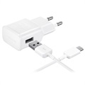 Samsung Fast USB-C-reislader EP-TA200EWE - Bulk - Wit