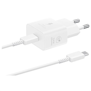 Samsung USB-C Power Adapter met Kabel EP-T2510XWEGEU - 25W