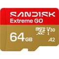 SanDisk Extreme GO microSDXC-geheugenkaart SDSQXGN-064G-GN6MN - 64GB