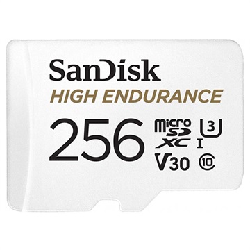 SanDisk High Endurance MicroSD Kaart - SDSQQNR-256G-GN6IA - 256GB