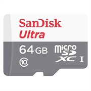 SanDisk Ultra microSDXC-geheugenkaart SDSQUNR-064G-GN3MN - 64GB